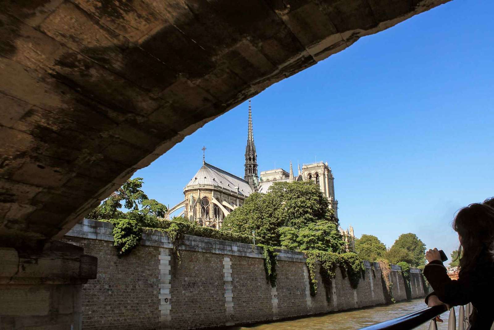 Paris, Seine Kryssning på floden Seine och Canal Saint-Martin