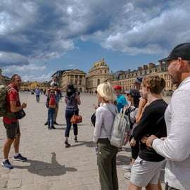 Elcykeltur till Versailles med picknick och slottsbesök