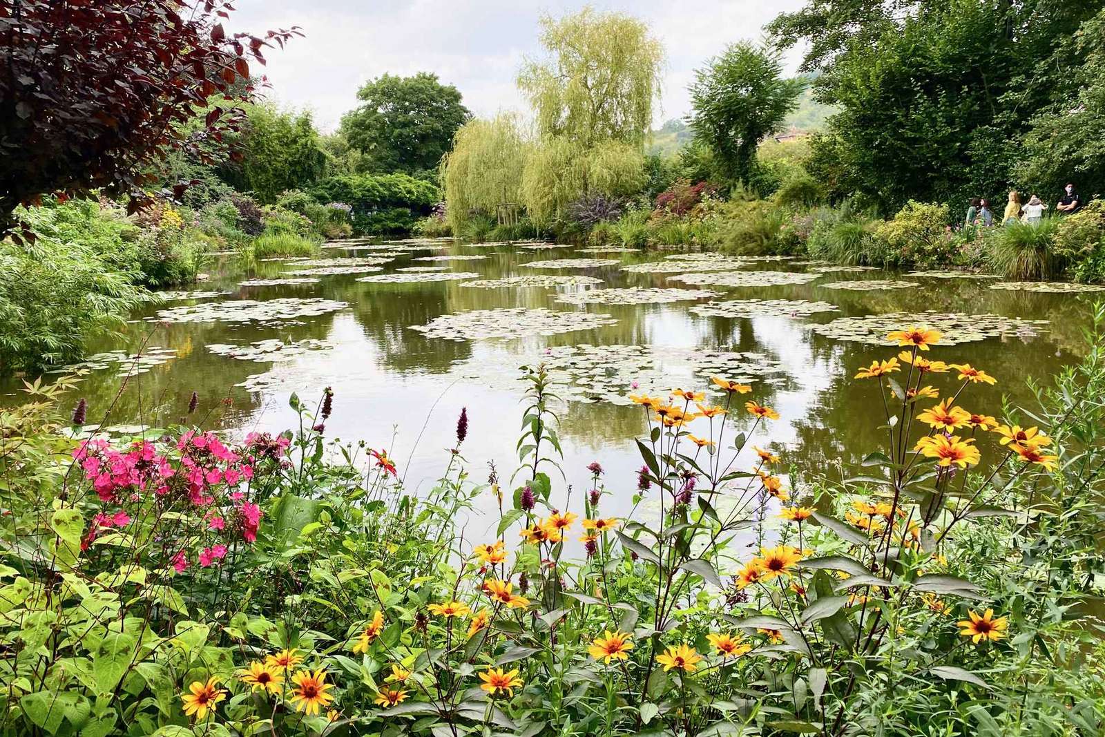 Giverny Versailles Trianon Liten grupp med minivan från Paris