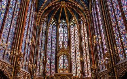Rundtur i Sainte-Chapelle med guide och biljett