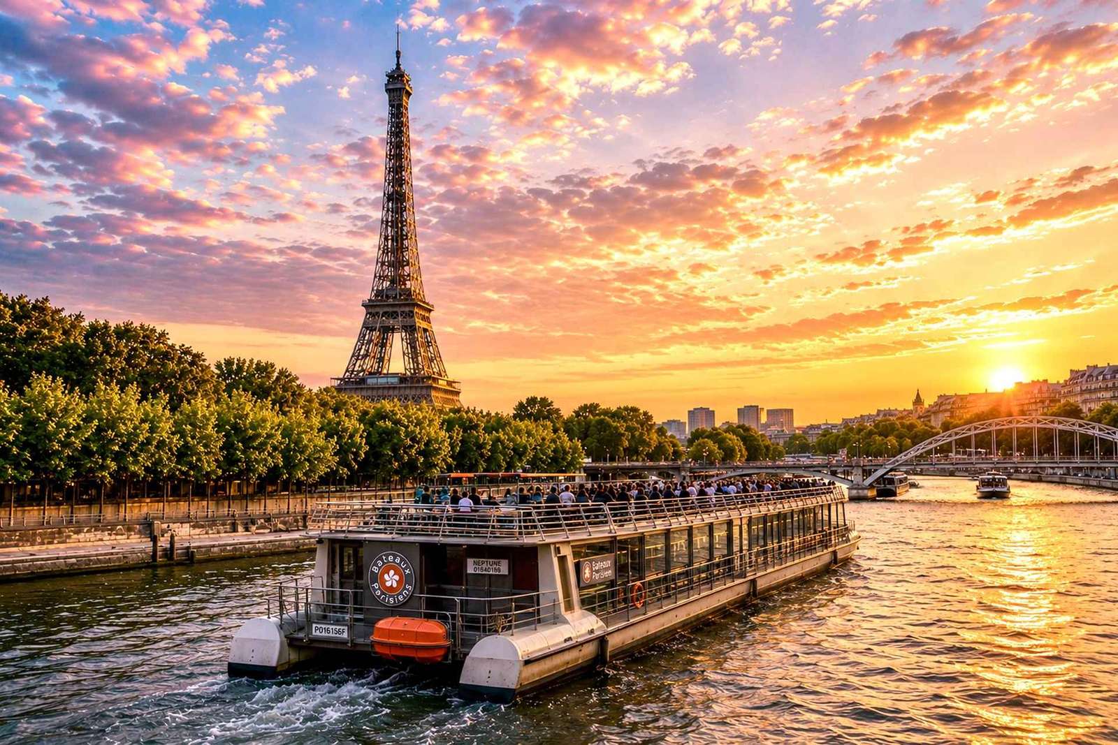 Paris: Seine Cruise & Crepe Tasting near the Eiffel Tower