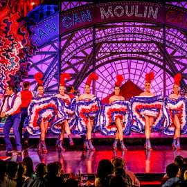 Parijs: Dinnershow in de Moulin Rouge