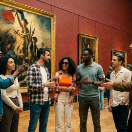 Guidad rundtur i Louvren med Mona Lisa