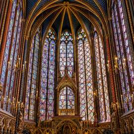 Rundtur i Sainte-Chapelle med guide och biljett
