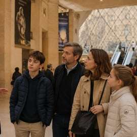 Paris: Louvre Private Family Tour for Kids + Reserved Entry