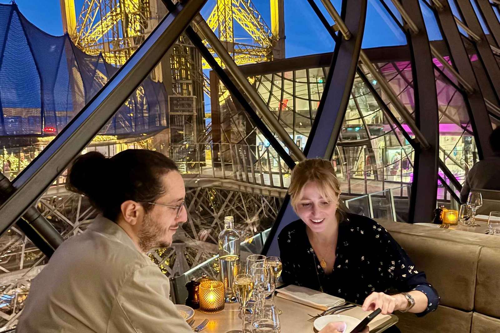 Eiffel Tower Dinner at Madame Brasserie, Gustave Menu