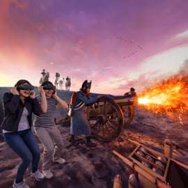 Napoleon ve virtuální realitě: epos s VR brýlemi
