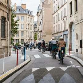 París: Encantadores Rincones y Rincones en Bicicleta