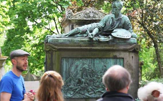 Párizs: Híres sírok a Père-Lachaise temetőben – vezetett séta