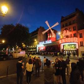 Parijs: Dinnershow in de Moulin Rouge