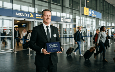 Parigi: Trasferimento privato dall'aeroporto CDG alla città di Parigi