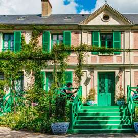 Halvdagsutflykt till Giverny, Monets hus och trädgårdar