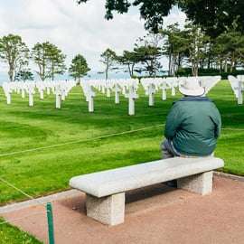 Parigi: Escursione guidata alle spiagge del D-Day in Normandia con pranzo