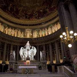 Klasszikus koncert a párizsi La Madeleine-templomban