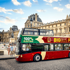 Paris : bus à arrêts multiples à arrêts multiples avec croisière optionnelle