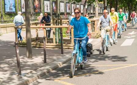 Kerékpáros városnézés Párizsban a kevésbé ismert útvonalakon: Marais és Latin negyed