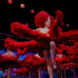 Spectacle du Moulin Rouge avec champagne et retour