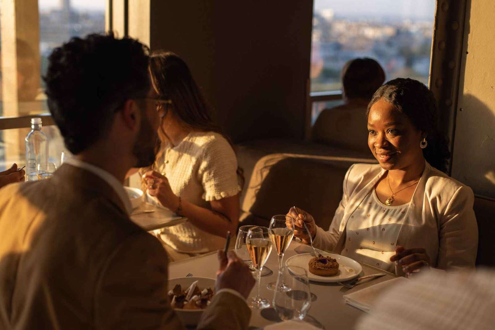 Paris: Eiffel Tower's Madame Brasserie Dinner with Drinks