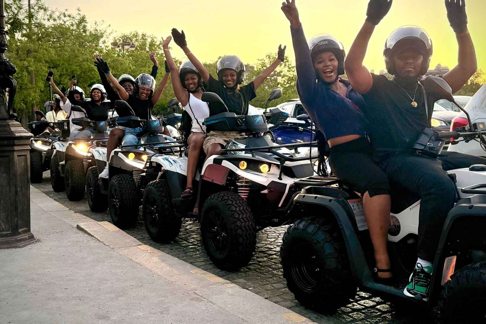 Balade en quad à Paris : du Trocadéro à la tour Eiffel