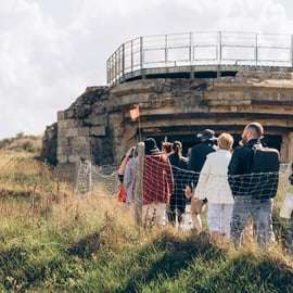 Výlet na pláže Dne D z Paříže s obědem a Pointe du Hoc