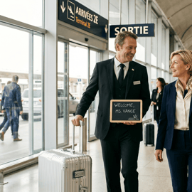 Paris: Traslado privado del aeropuerto CDG a la ciudad de París