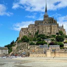 Från Paris: Privat Mont Saint-Michel & Normandie D-Day Tour