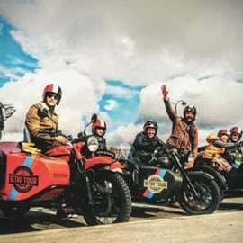 Tour de Paris en side-car vintage, de jour ou de nuit
