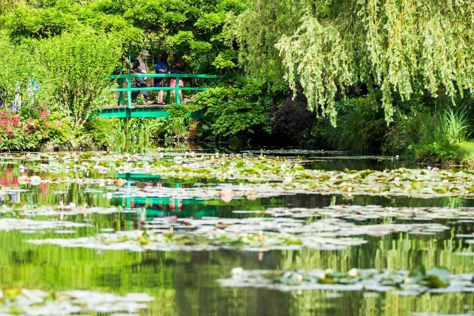 Liten grupp Giverny och Van Goghs rum i Auvers från Paris