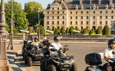 Parigi: Tour guidato della città in quad, con i punti salienti della città