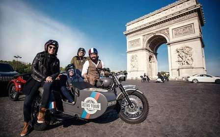 Parigi: Tour della città in sidecar d'epoca