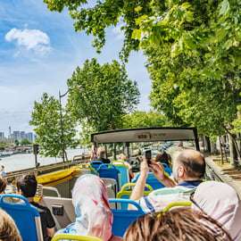 Parijs: Tootbus Hop-on-hop-off-bustour Ontdekkingstour met de bus