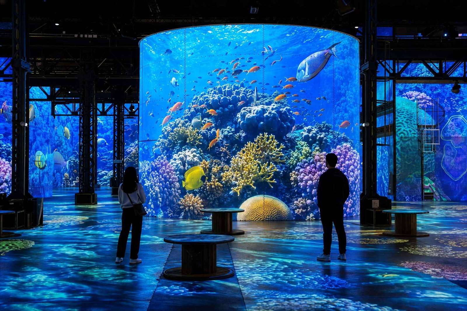 Paris: Atelier des Lumières Admission Ticket – Planet Ocean