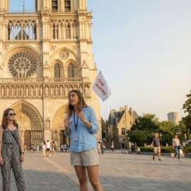 Notre-Dame Cathedral Tour with Guide, Groups of Up to 7