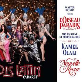 Parijs: 3-gangen diner & show in Paradis Latin Cabaret