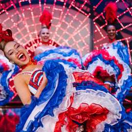 Parijs: Dinnershow in de Moulin Rouge