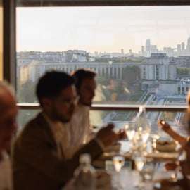 Paris: Eiffel Tower's Madame Brasserie Dinner with Drinks