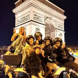 Balade en quad à Paris : du Trocadéro à la tour Eiffel