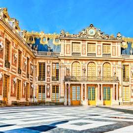 Slottet i Versailles med ljudguide och reserverat inträde