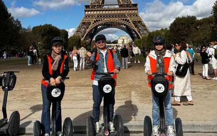 Privat segwaytur i Paris förbi Eiffeltornet