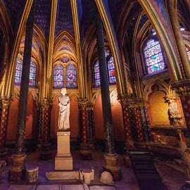 Rundtur i Sainte-Chapelle med guide och biljett