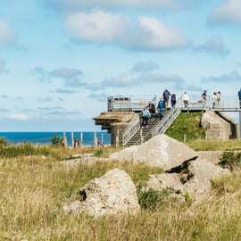 Parigi: Escursione guidata alle spiagge del D-Day in Normandia con pranzo