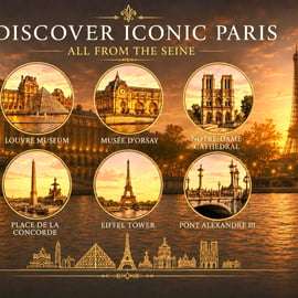 Paris: Seine Cruise & Crepe Tasting near the Eiffel Tower