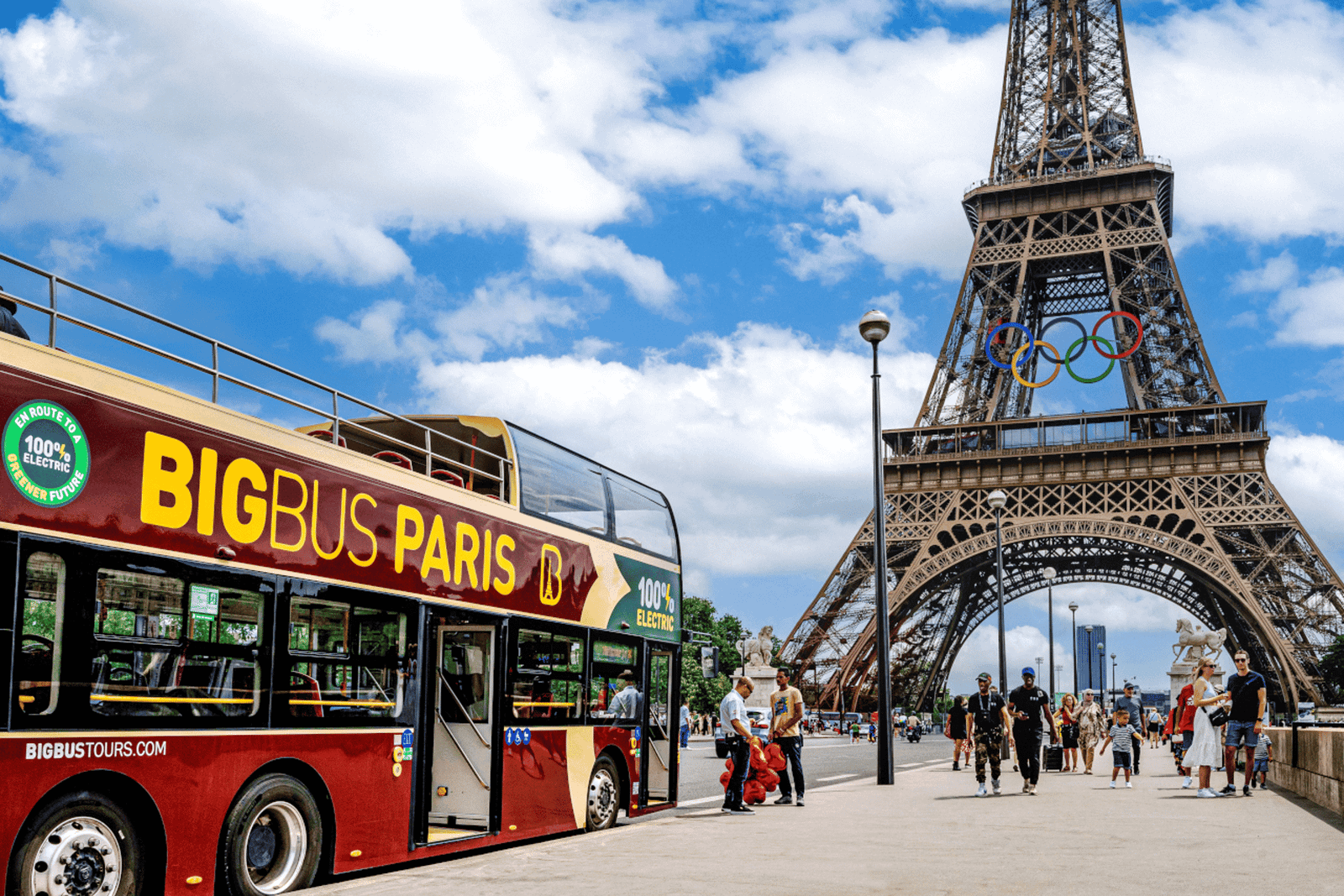 Paris : bus à arrêts multiples à arrêts multiples avec croisière optionnelle