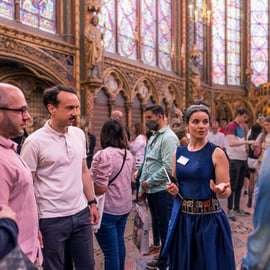 Paris: Guidad rundtur i liten grupp i Sainte-Chapelle