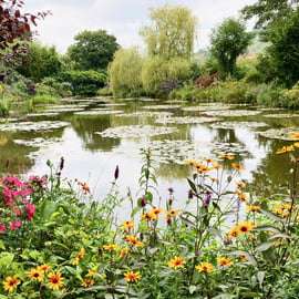 Giverny Versailles Trianon Liten grupp med minivan från Paris