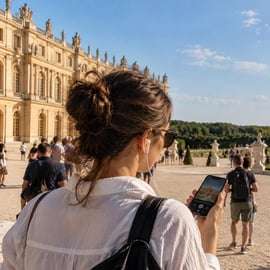 Slottet i Versailles med ljudguide och reserverat inträde