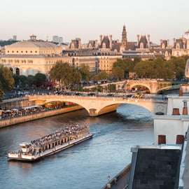 Paris: Cruzeiro turístico no rio Sena em Bateaux Mouches